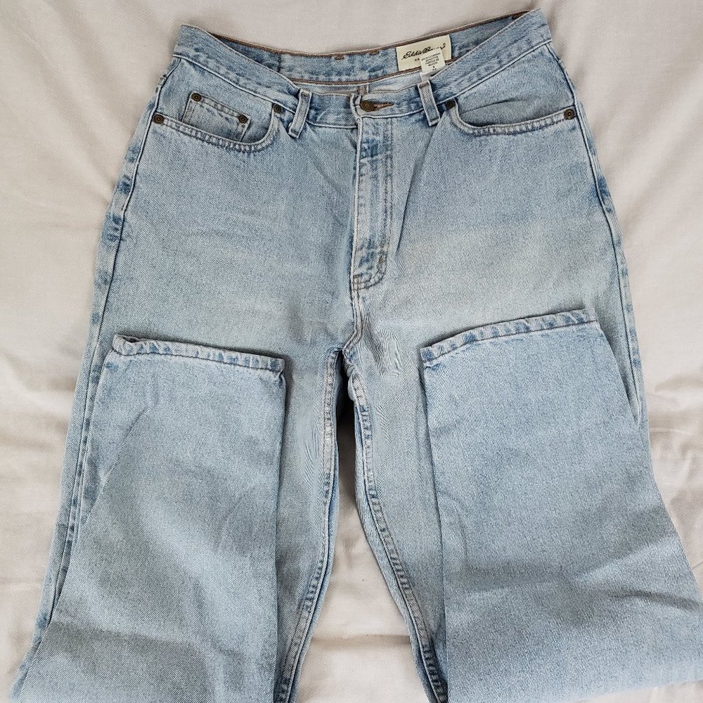 Eddie Bauer Light Blue Straight Leg Jeans